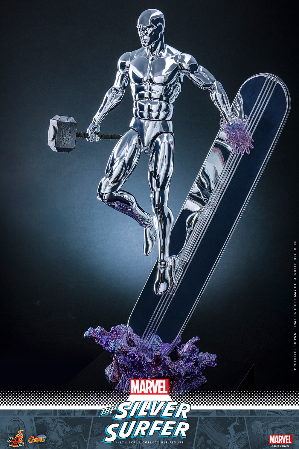 Silver Surfer Sixth Scale Figure by Hot Toys
