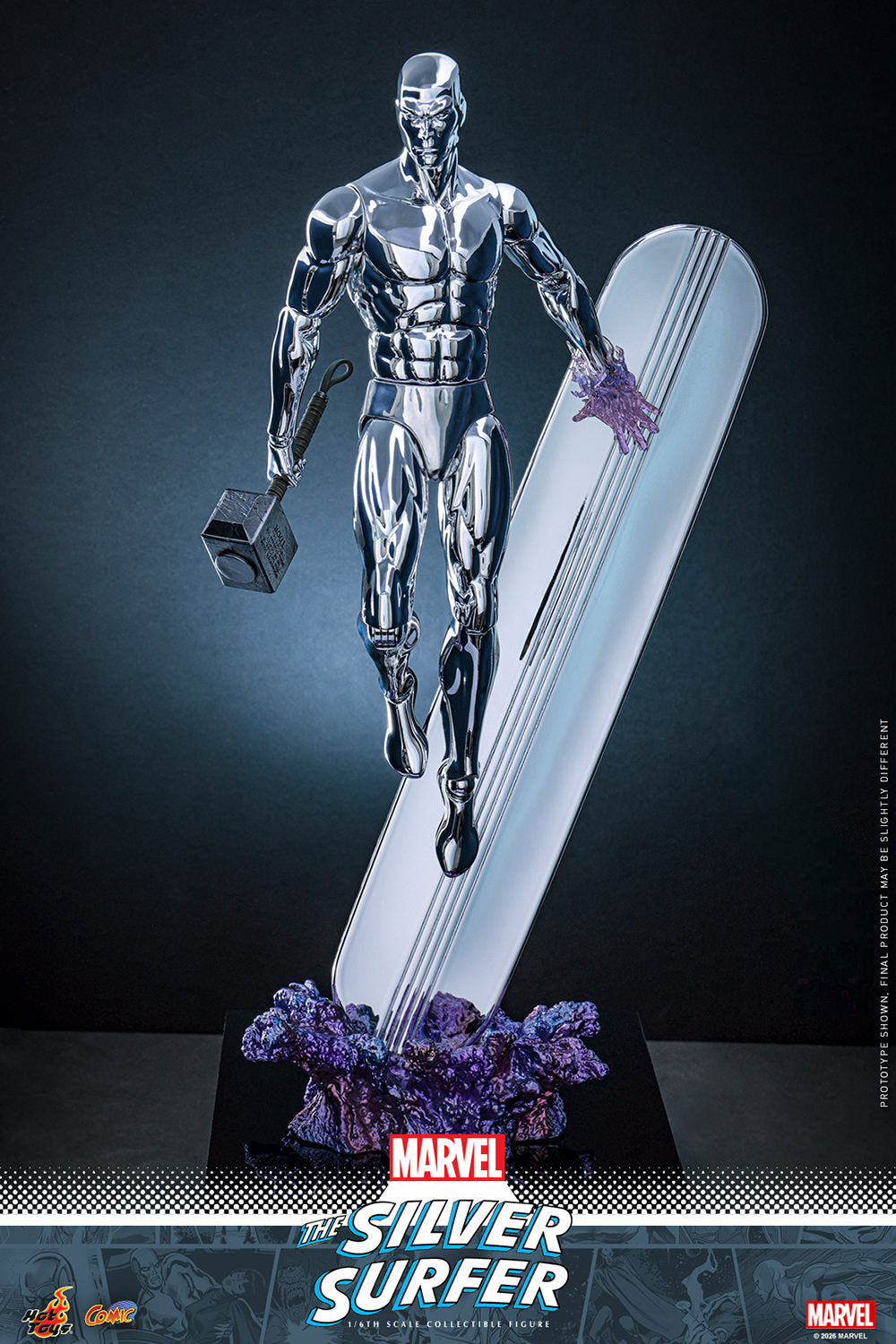 Silver Surfer Sixth Scale Figure by Hot Toys