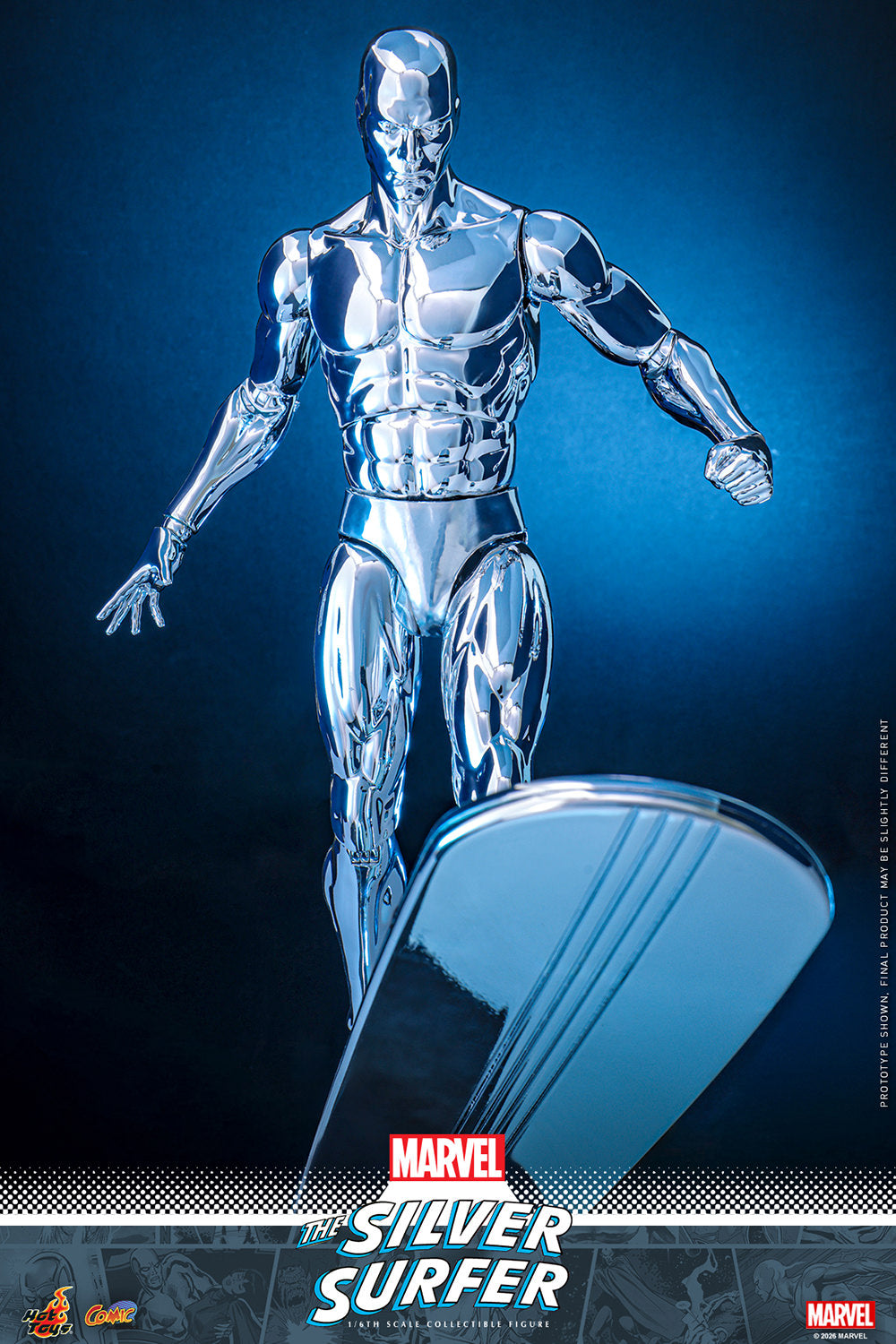 Silver Surfer Sixth Scale Figure by Hot Toys