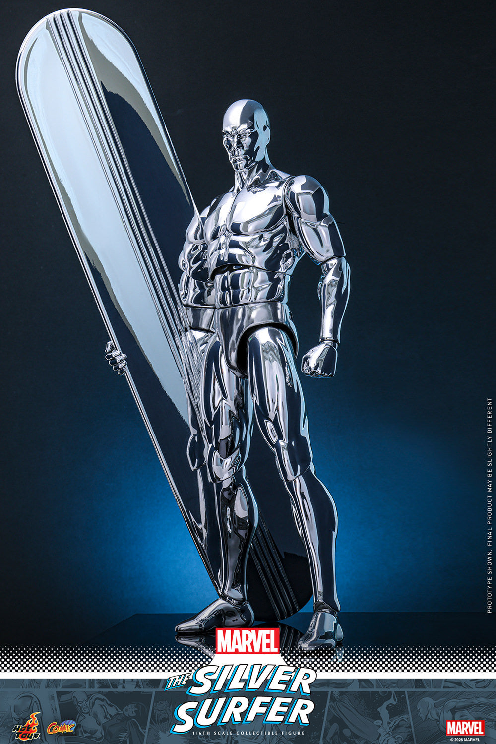 Silver Surfer Sixth Scale Figure by Hot Toys
