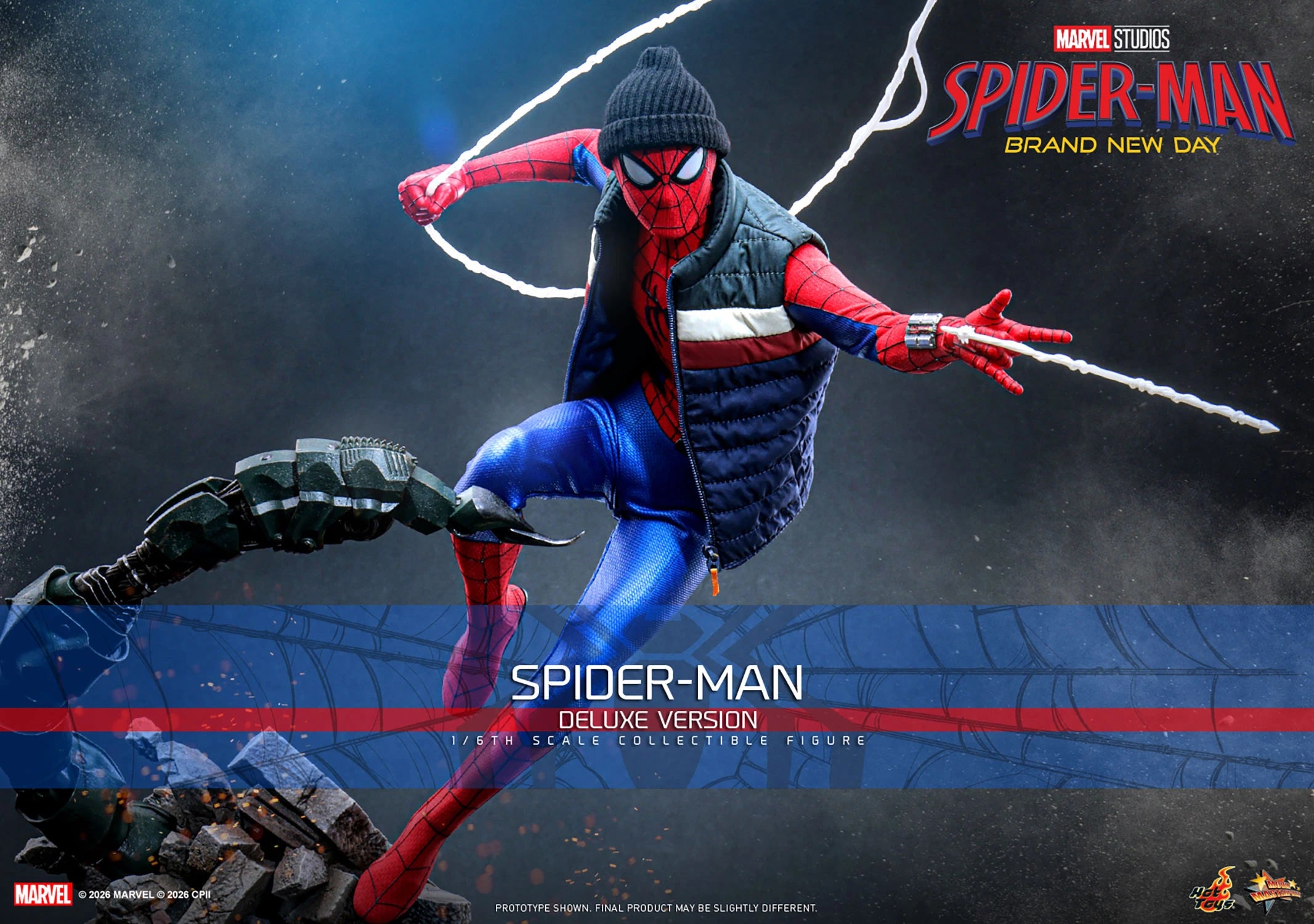Spider-Man: Brand New Day Deluxe Sixth Scale Collectible Figure by Hot Toys
