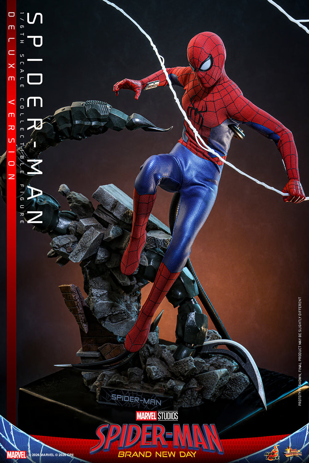 Spider-Man: Brand New Day Deluxe Sixth Scale Collectible Figure by Hot Toys