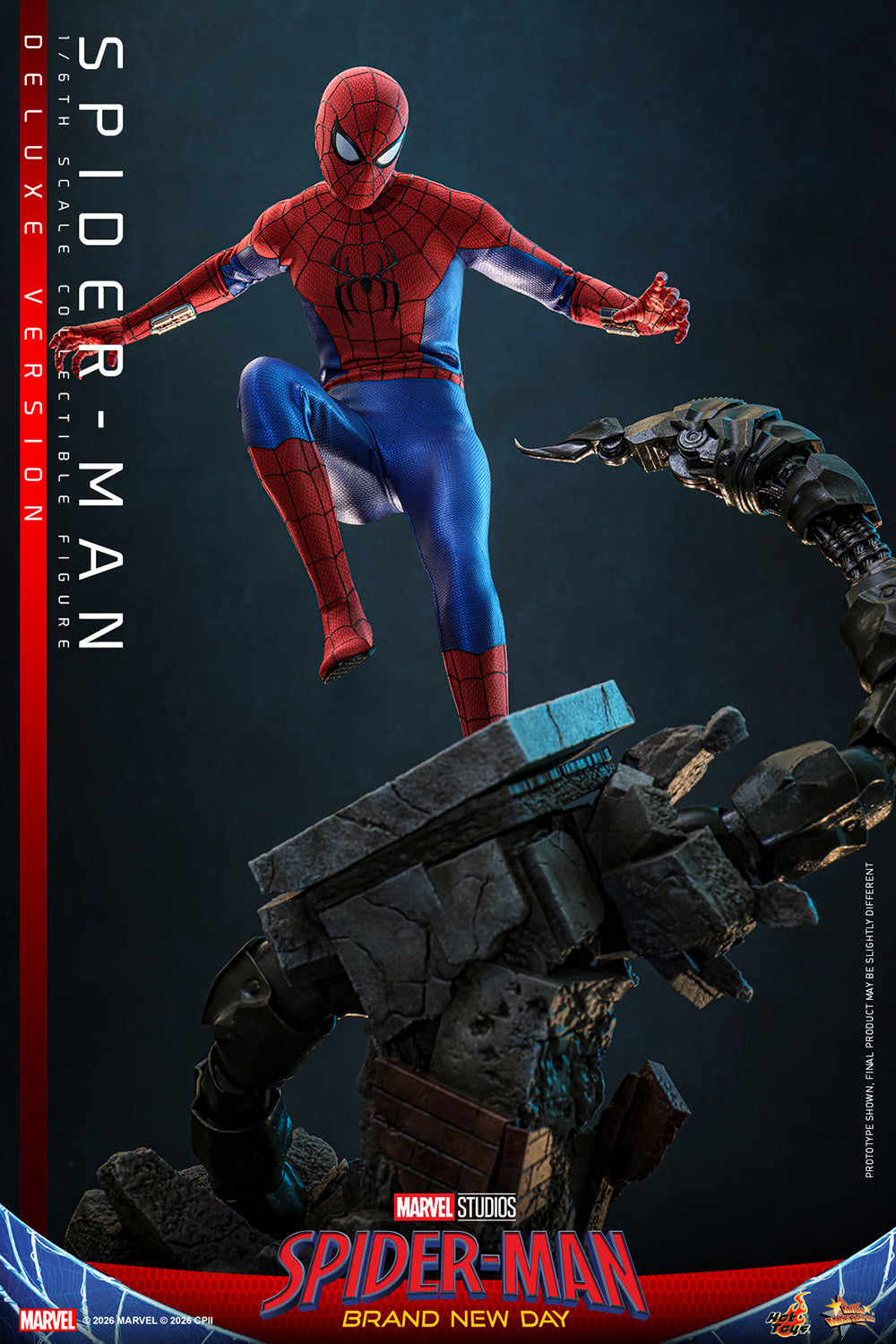 Spider-Man: Brand New Day Deluxe Sixth Scale Collectible Figure by Hot Toys