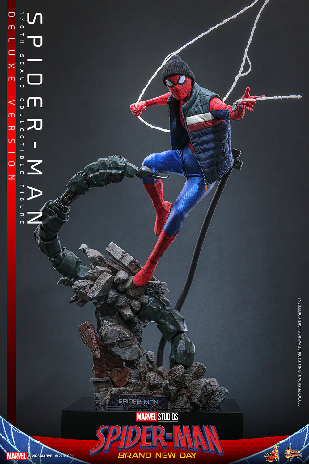 Spider-Man: Brand New Day Deluxe Sixth Scale Collectible Figure by Hot Toys