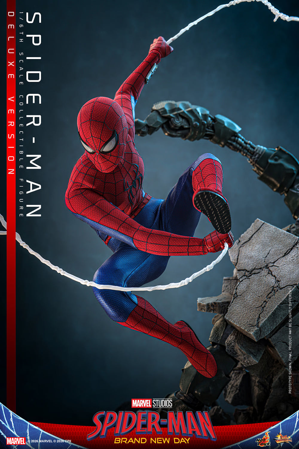 Spider-Man: Brand New Day Deluxe Sixth Scale Collectible Figure by Hot Toys
