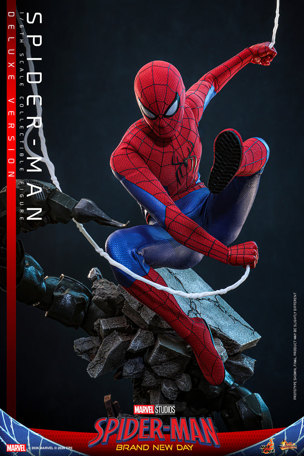 Spider-Man: Brand New Day Deluxe Sixth Scale Collectible Figure by Hot Toys