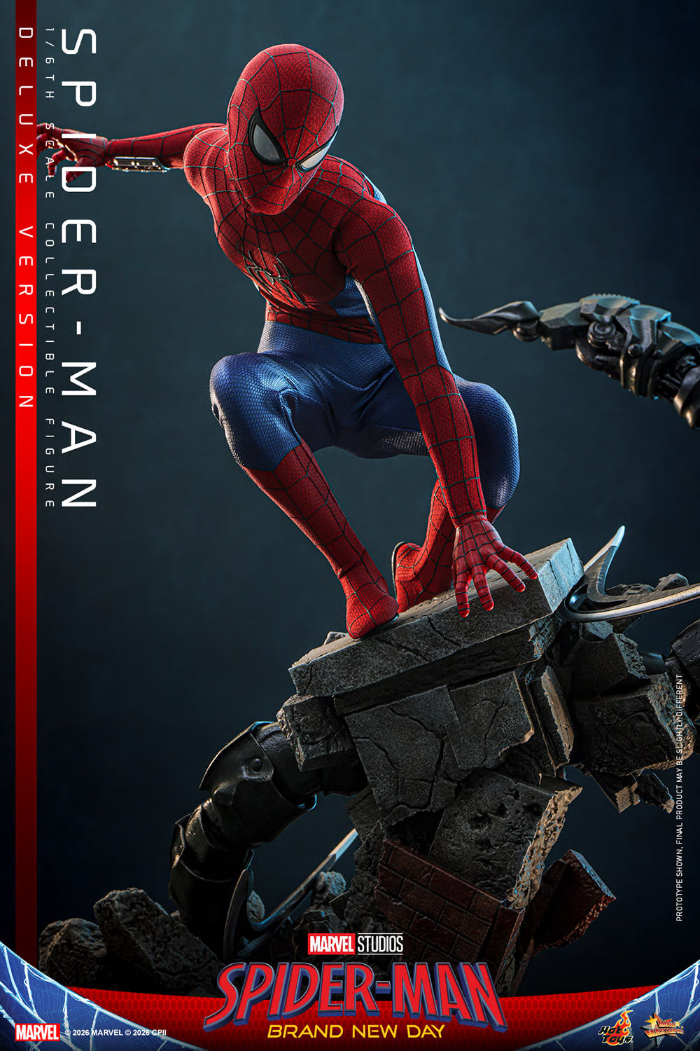 Spider-Man: Brand New Day Deluxe Sixth Scale Collectible Figure by Hot Toys