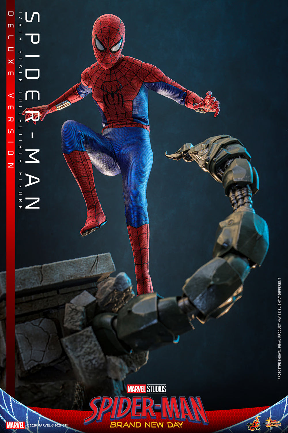 Spider-Man: Brand New Day Deluxe Sixth Scale Collectible Figure by Hot Toys