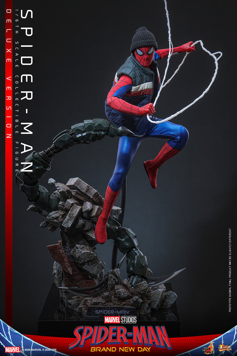 Spider-Man: Brand New Day Deluxe Sixth Scale Collectible Figure by Hot Toys