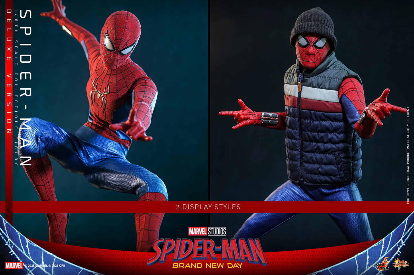 Spider-Man: Brand New Day Deluxe Sixth Scale Collectible Figure by Hot Toys