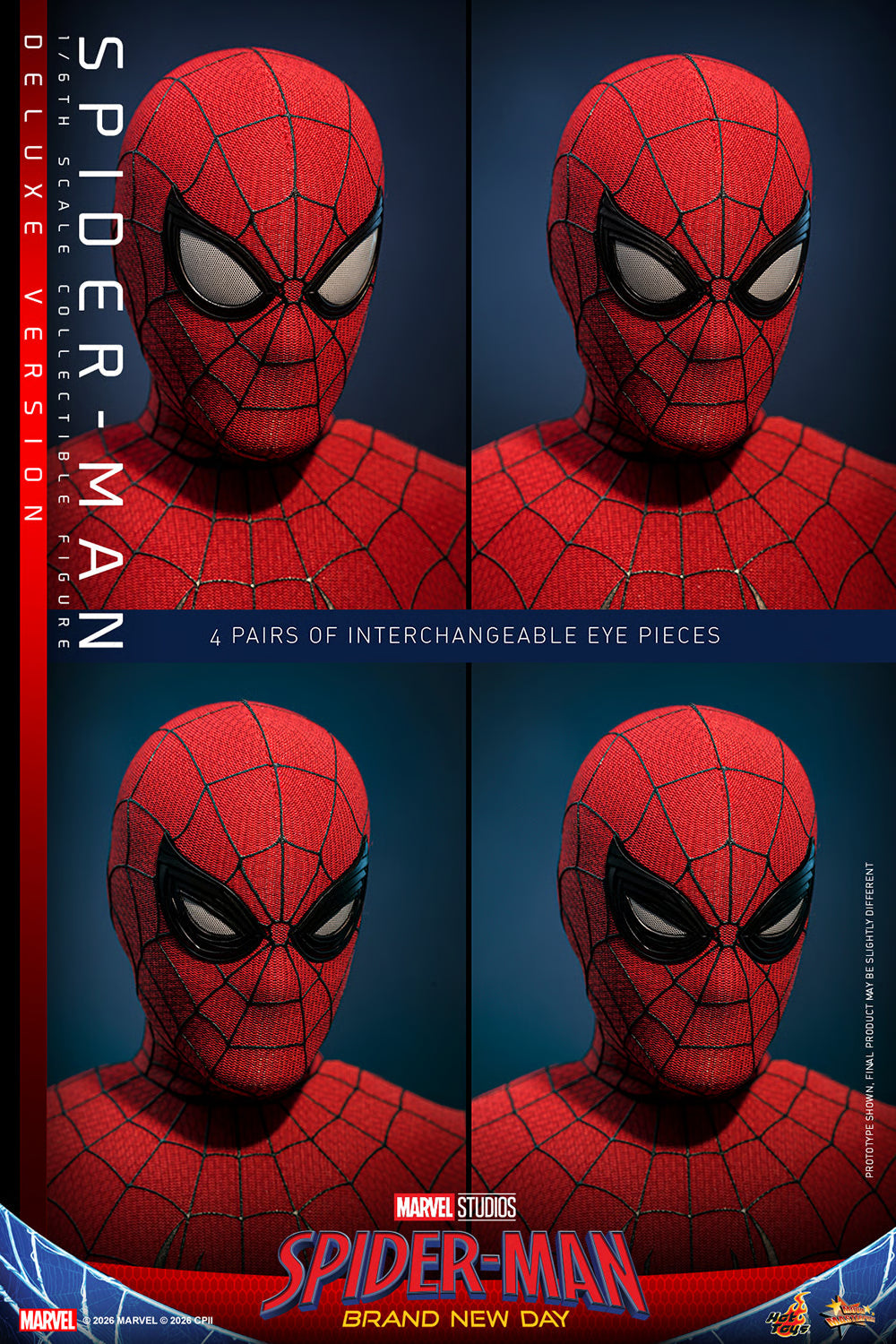 Spider-Man: Brand New Day Deluxe Sixth Scale Collectible Figure by Hot Toys