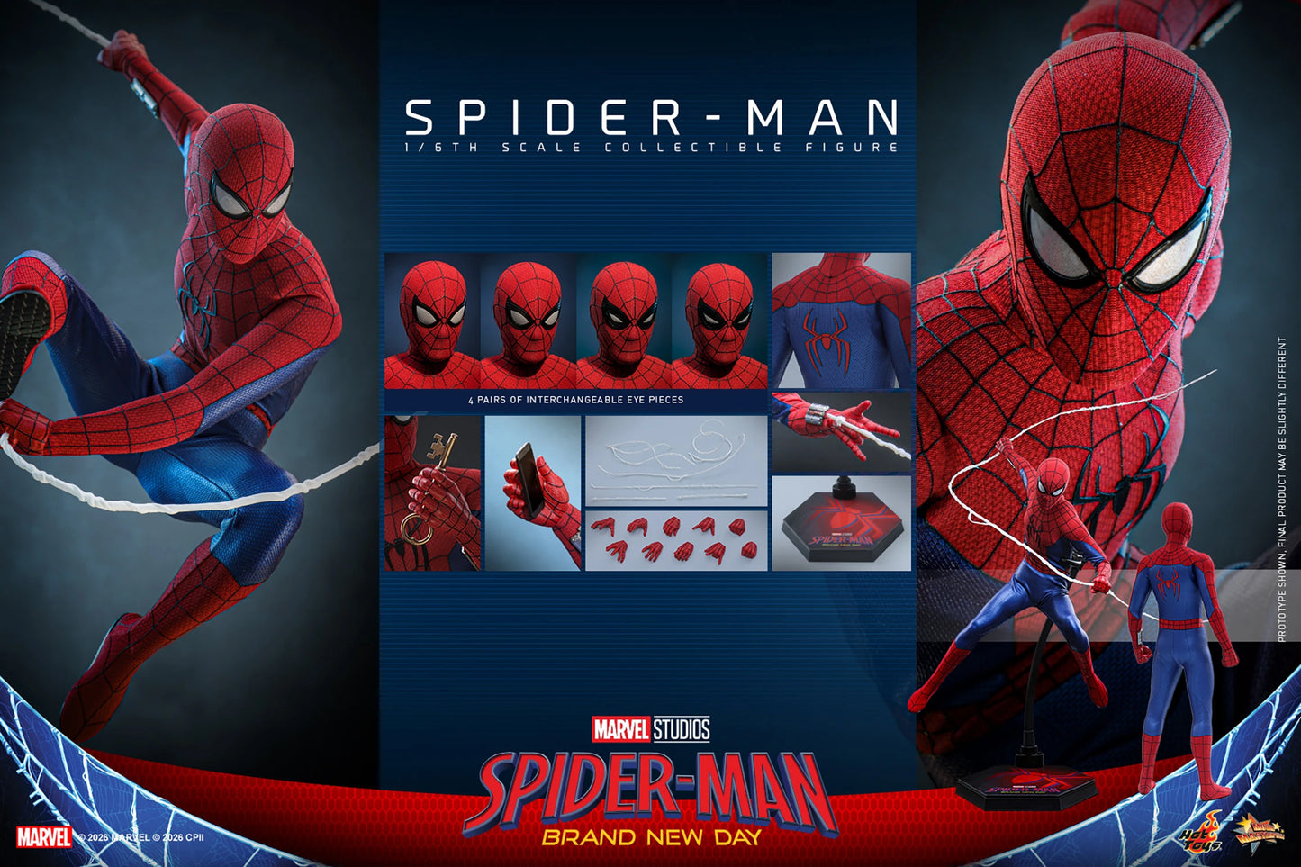 Spider-Man Sixth Scale Collectible Figure – Spider-Man: Brand New Day – Hot Toys