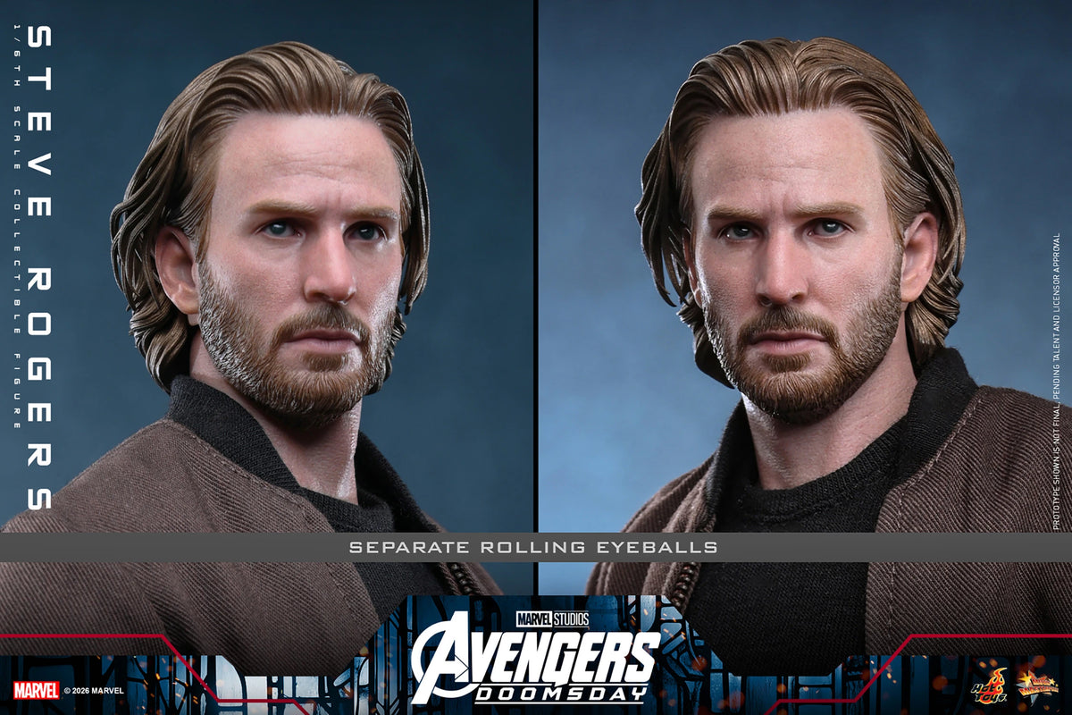 Hot Toys Steve Rogers Sixth Scale Collectible Figure - Avengers: Doomsday