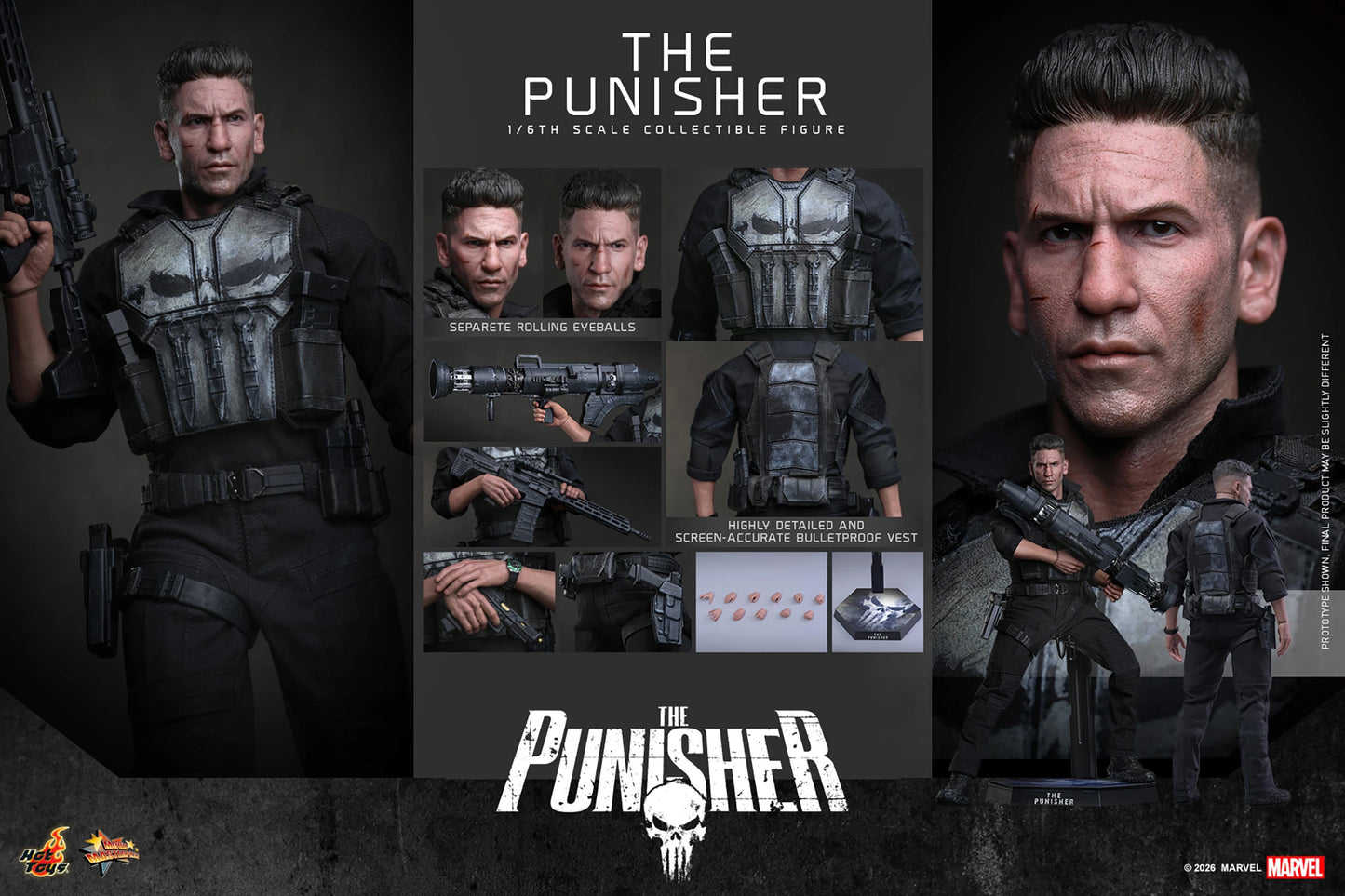 The Punisher Sixth Scale Figure by Hot Toys