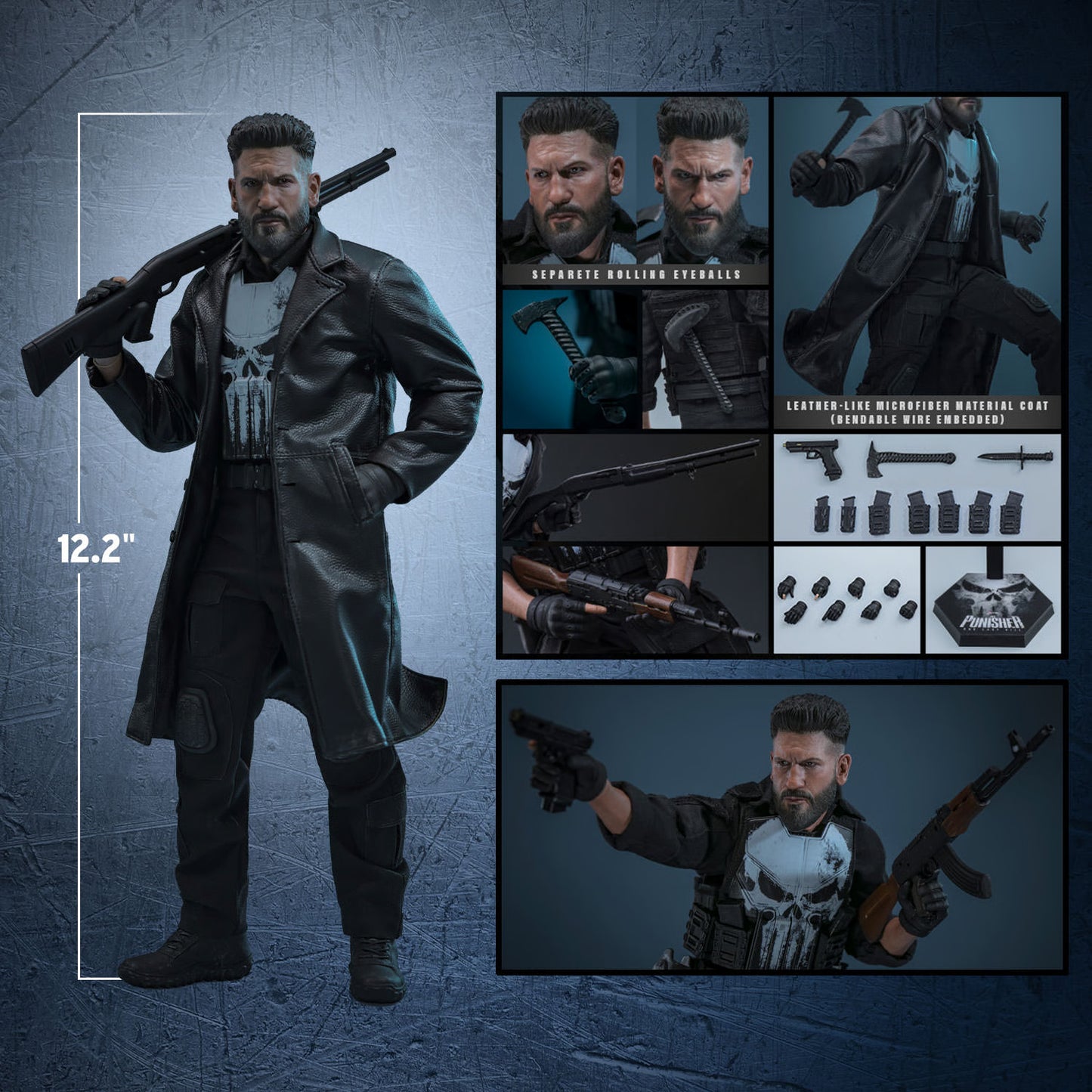 Hot Toys The Punisher Sixth Scale Collectible Figure