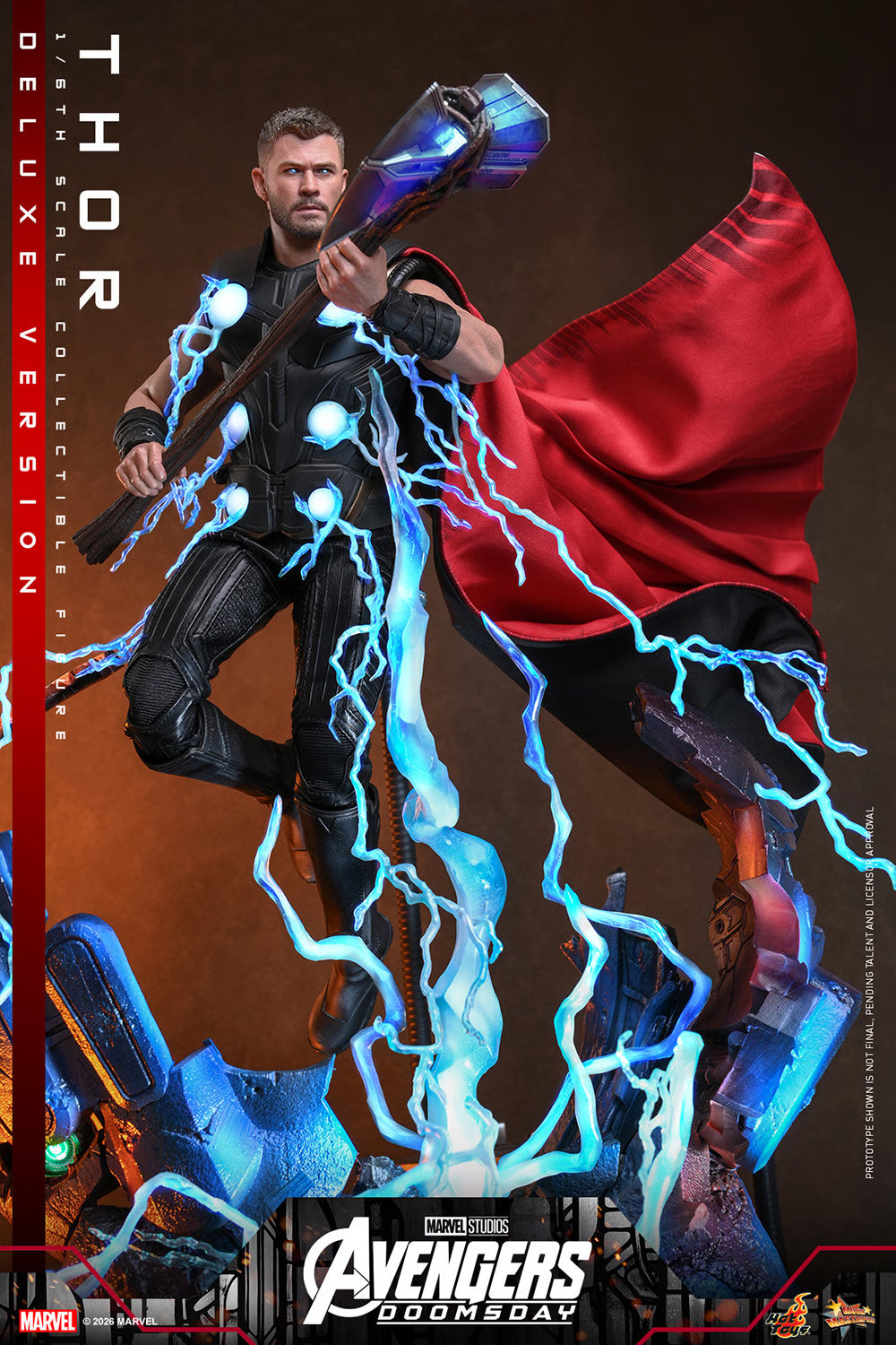 Thor (Deluxe Version) Collectible Sixth Scale Figure - Avengers: Doomsday