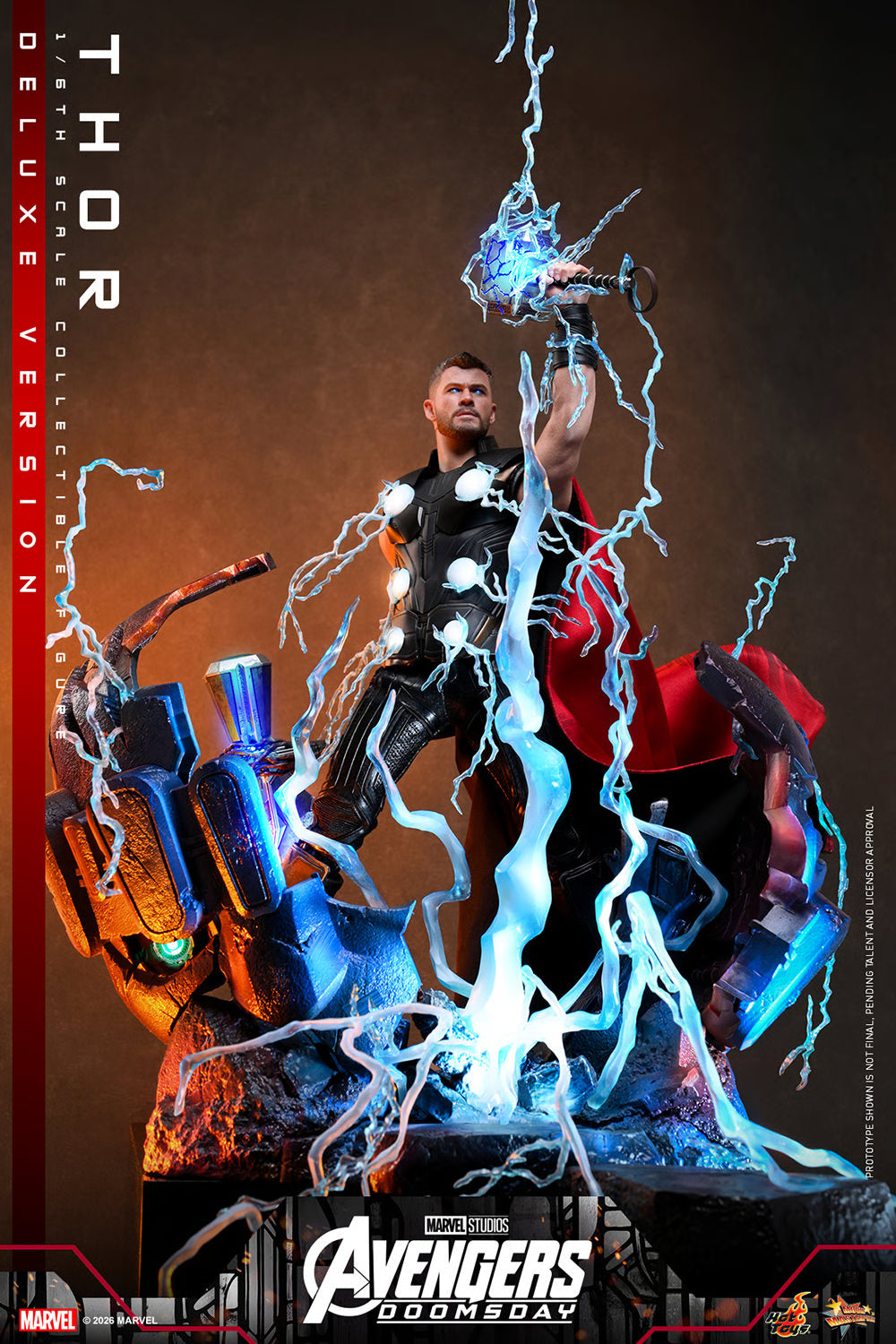 Thor (Deluxe Version) Collectible Sixth Scale Figure - Avengers: Doomsday