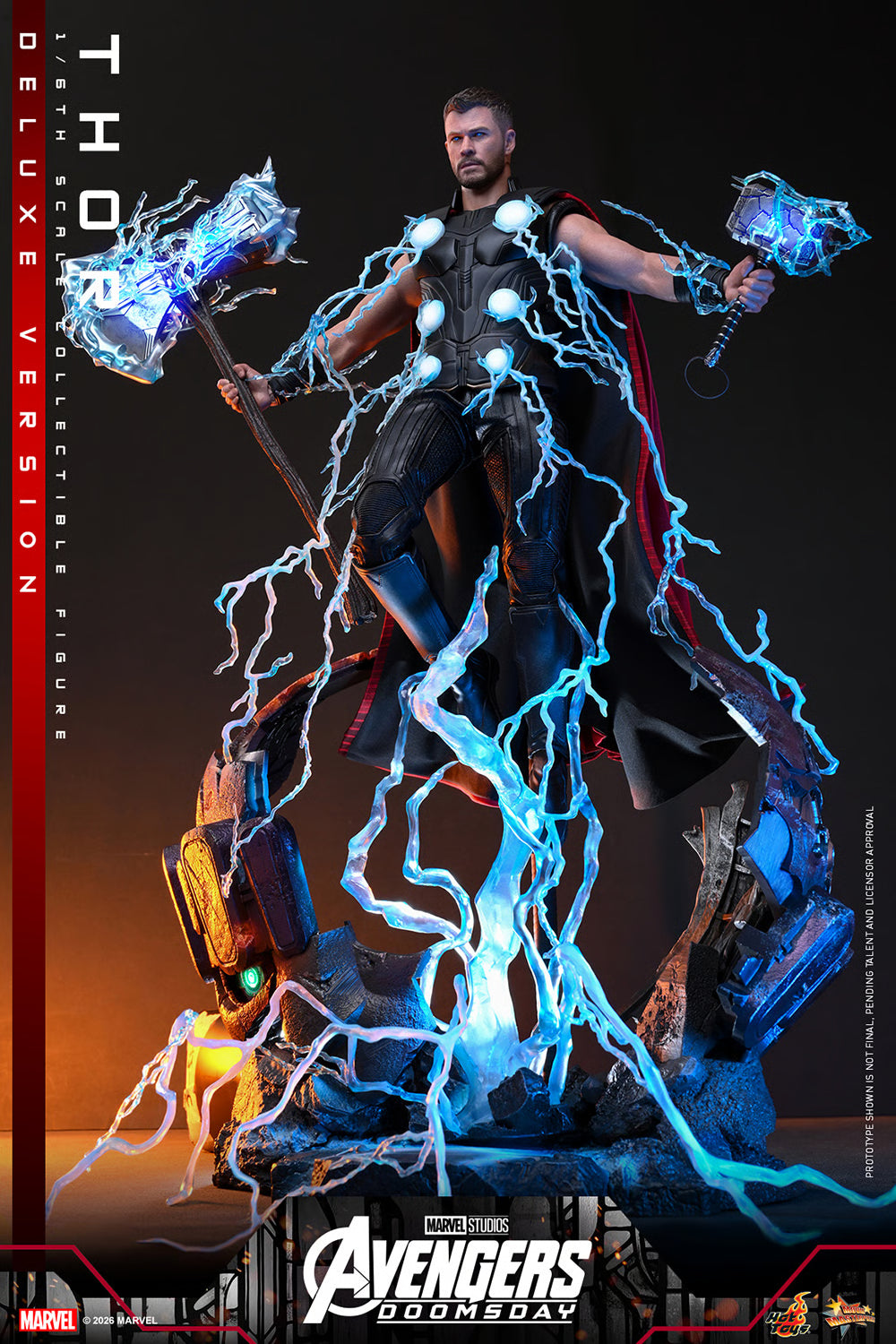 Thor (Deluxe Version) Collectible Sixth Scale Figure - Avengers: Doomsday
