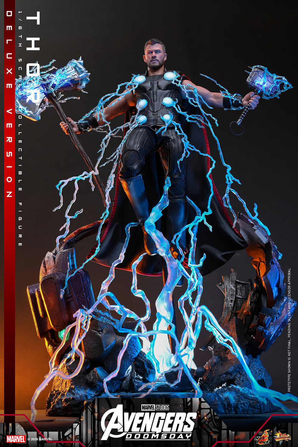 Thor (Deluxe Version) Collectible Sixth Scale Figure - Avengers: Doomsday