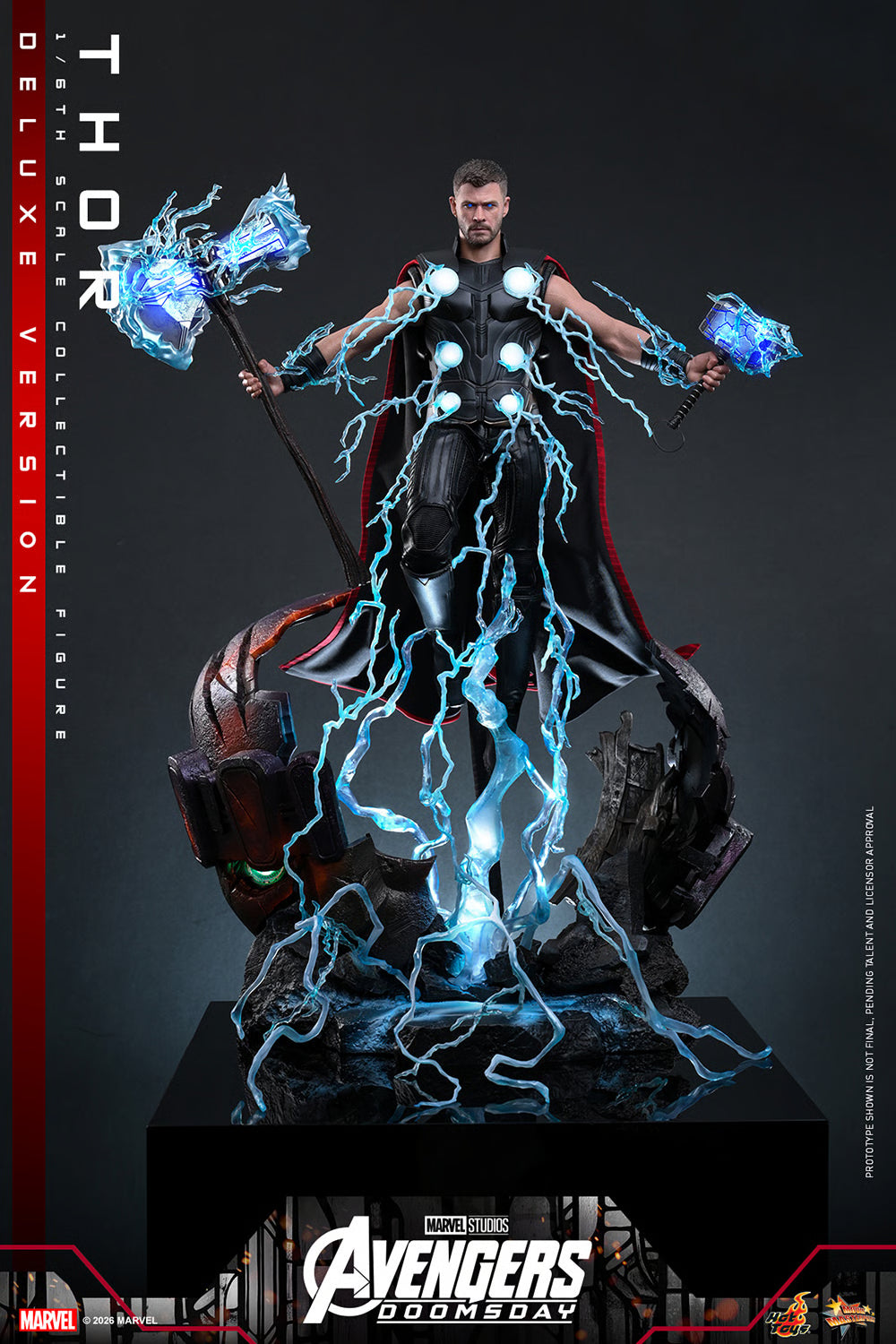 Thor (Deluxe Version) Collectible Sixth Scale Figure - Avengers: Doomsday