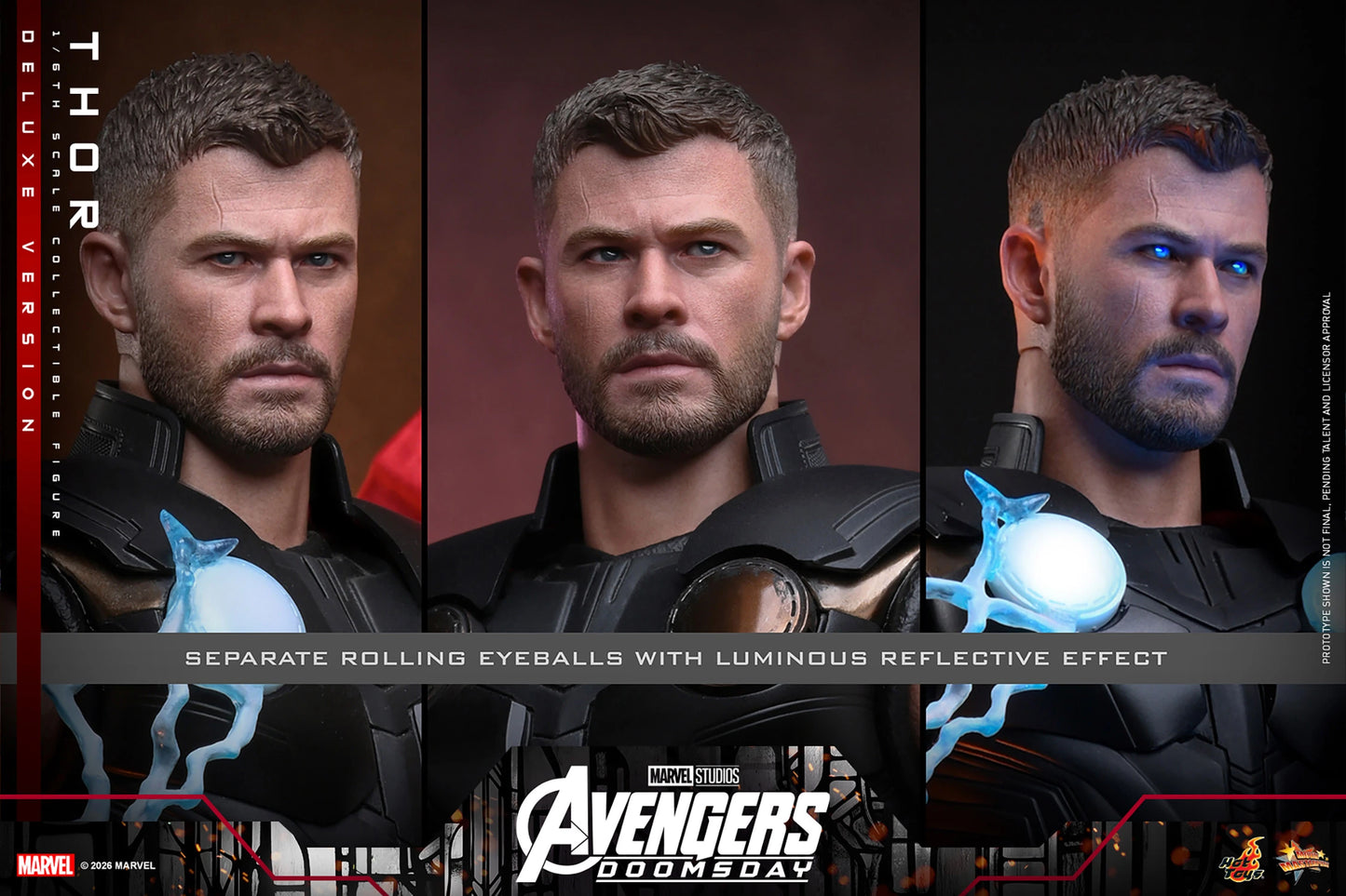 Thor (Deluxe Version) Collectible Sixth Scale Figure - Avengers: Doomsday