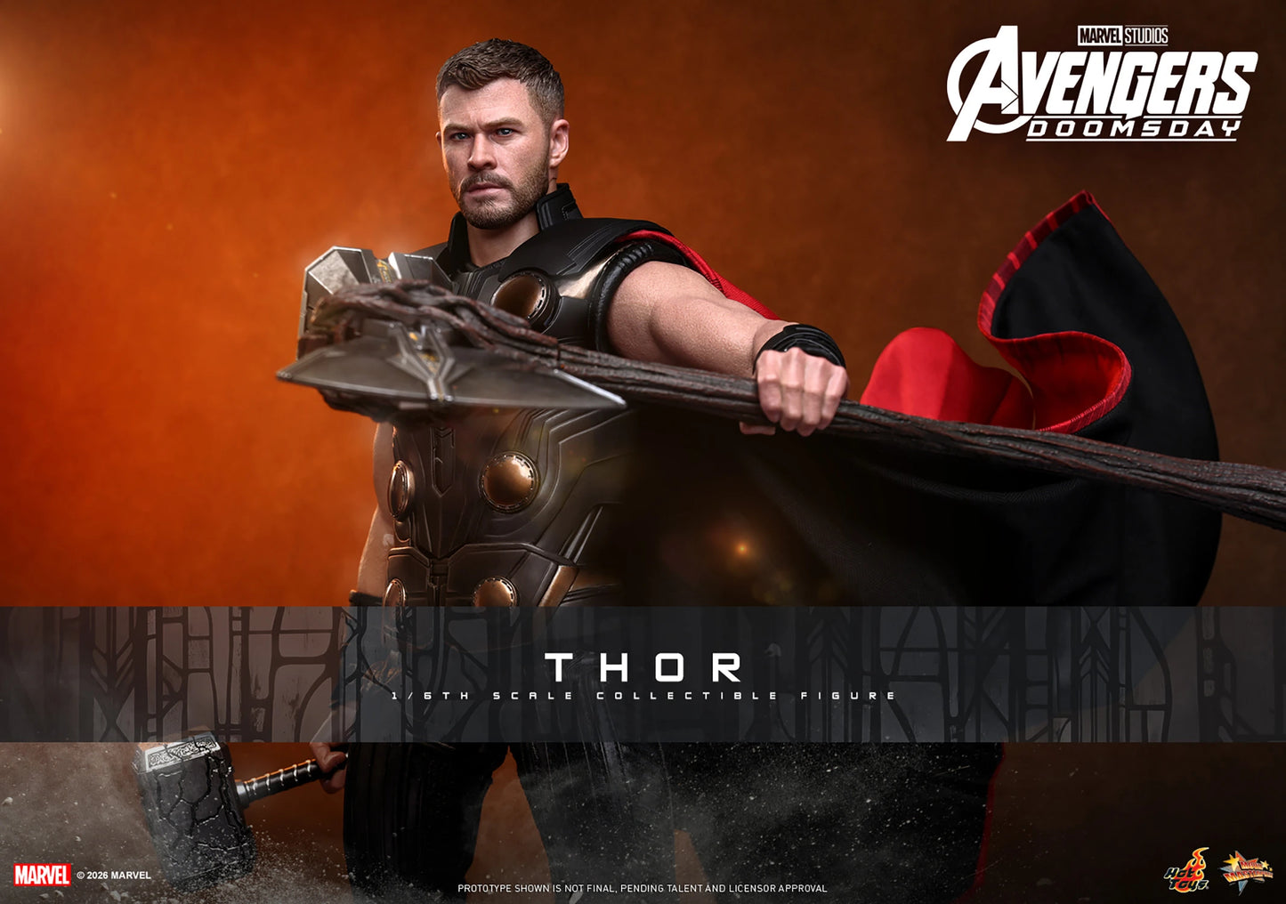 Thor Sixth Scale Collectible Figure – Avengers: Doomsday