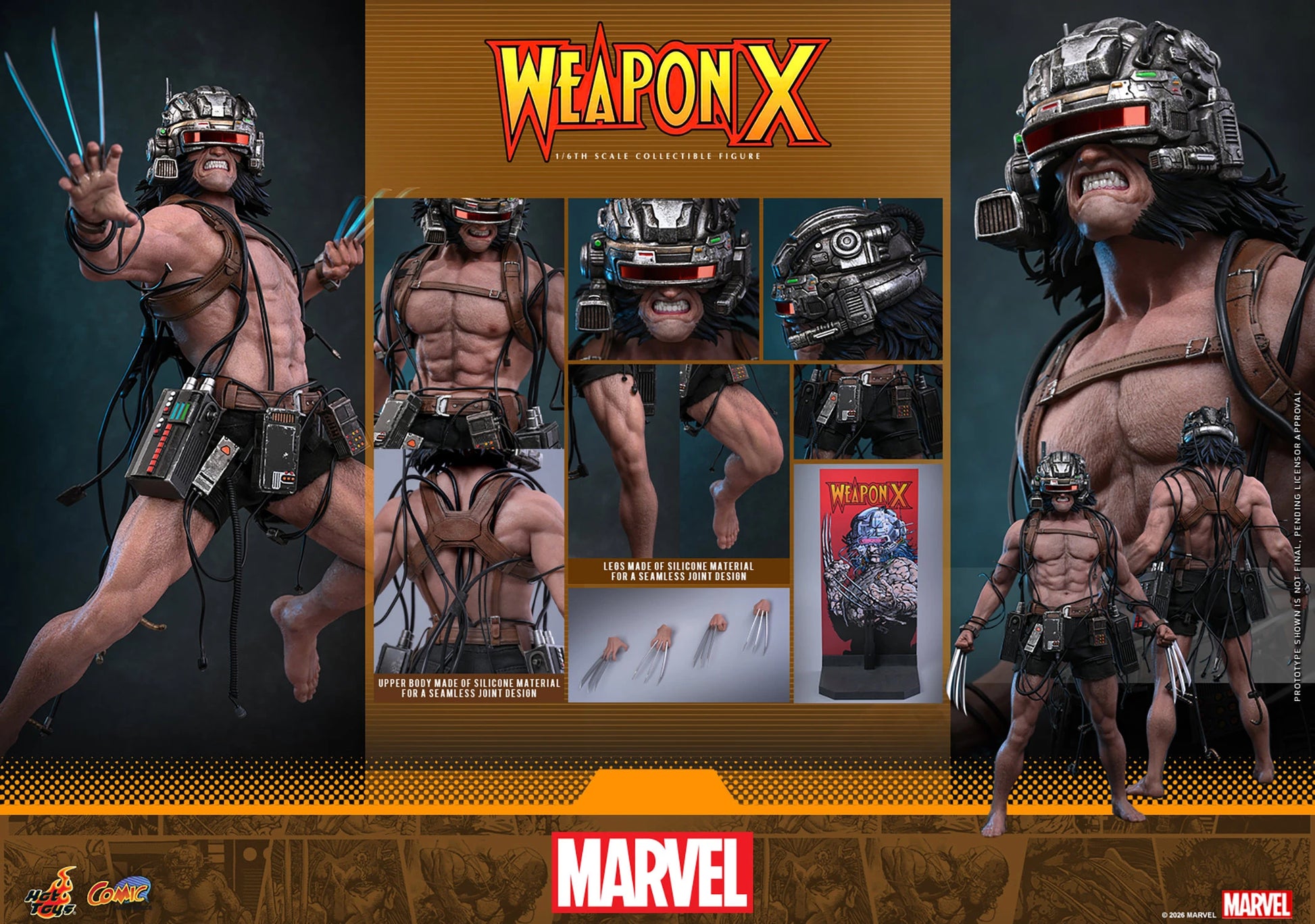 Weapon X Hot Toys Sixth Scale Figure – Alter Ego Comics