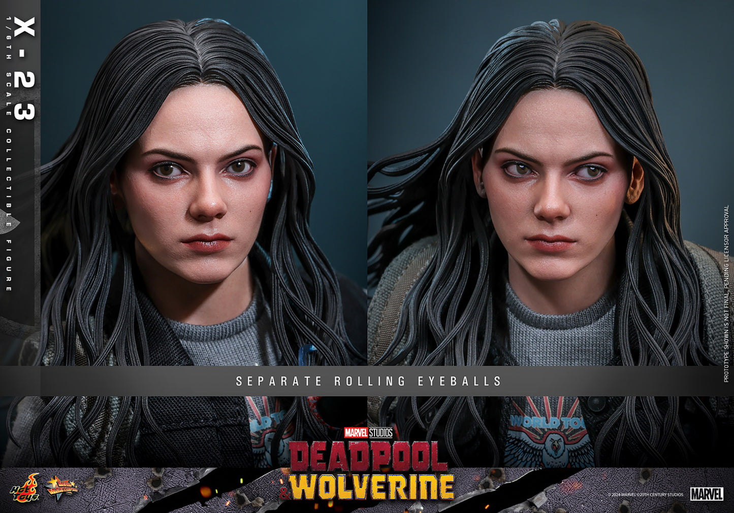 X-23 Sixth Scale Figure by Hot Toys