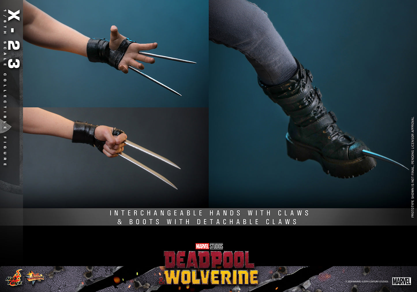 X-23 Sixth Scale Figure by Hot Toys