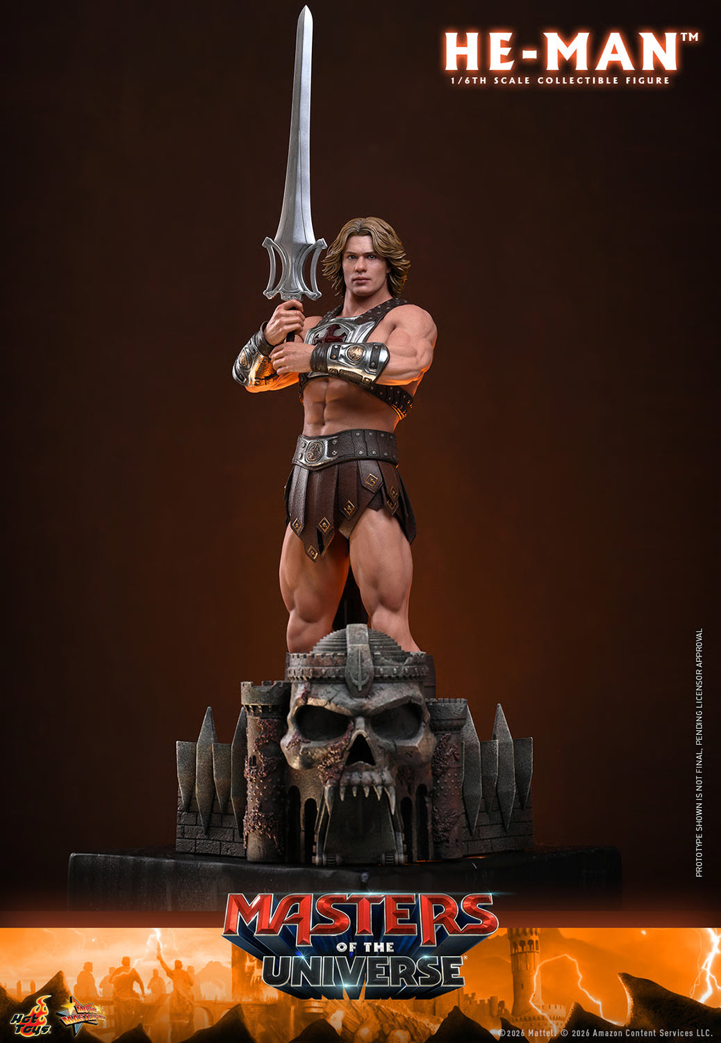 He-Man Sixth Scale Collectible Figure – Hot Toys | Masters of the Universe Movie