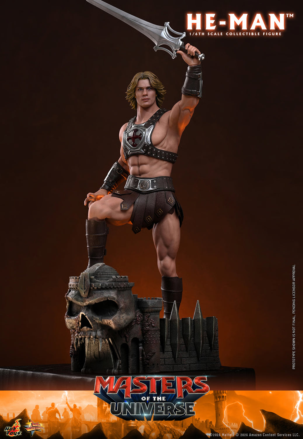 He-Man Sixth Scale Collectible Figure – Hot Toys | Masters of the Universe Movie