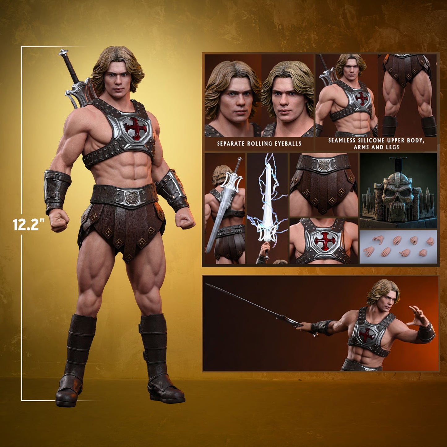 He-Man Sixth Scale Collectible Figure – Hot Toys | Masters of the Universe Movie