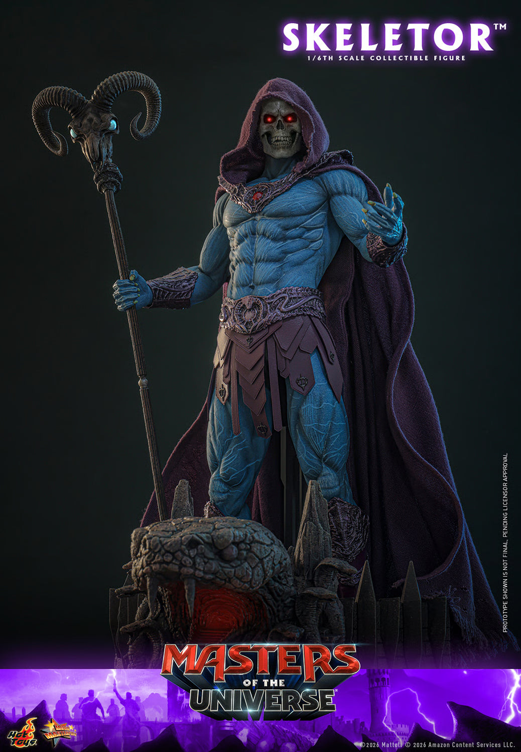 Skeletor Sixth Scale Collectible Figure – Hot Toys | Masters of the Universe Movie
