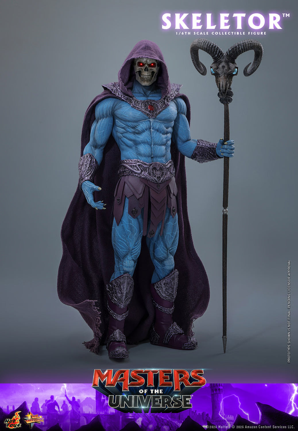 Skeletor Sixth Scale Collectible Figure – Hot Toys | Masters of the Universe Movie