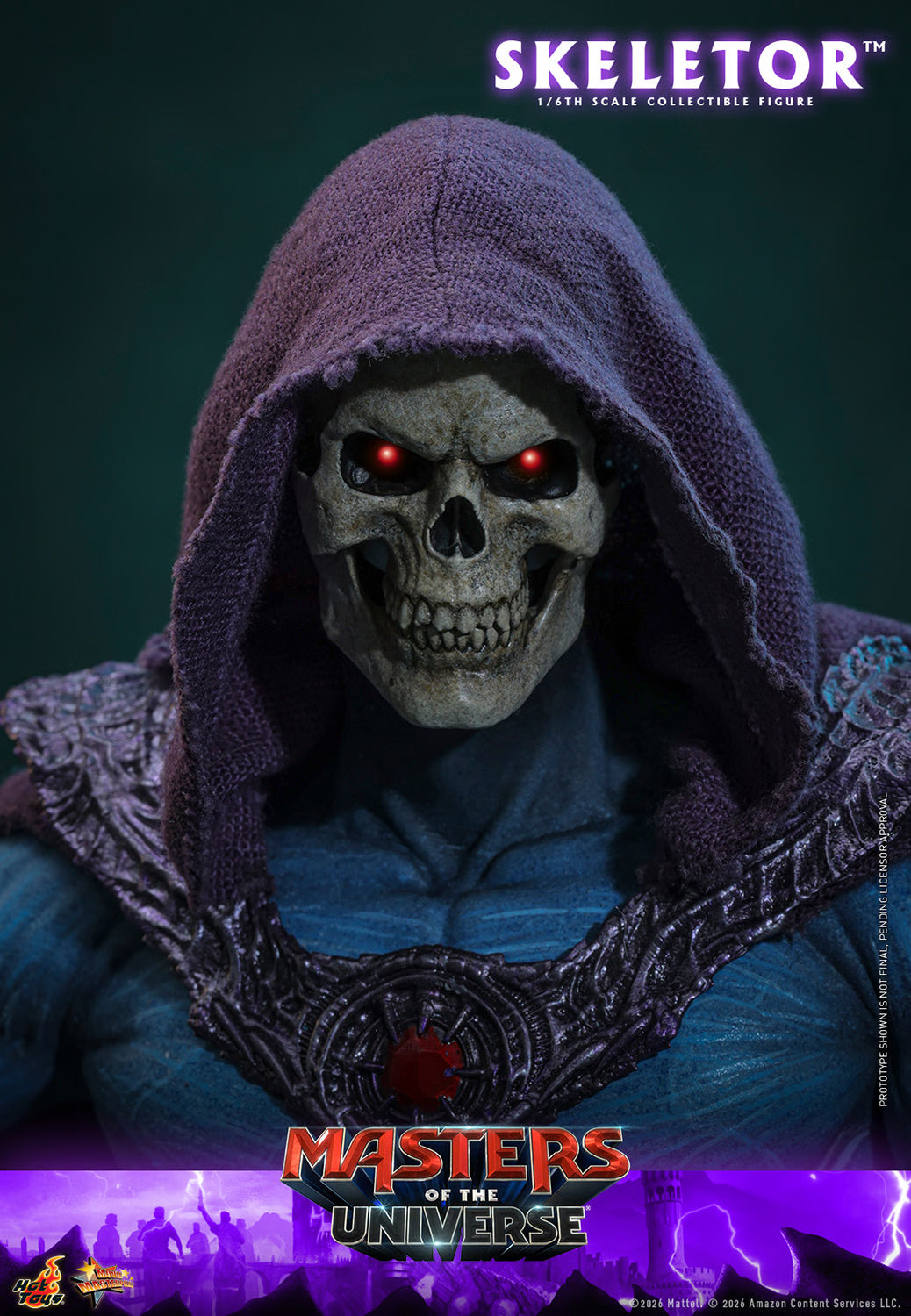Skeletor Sixth Scale Collectible Figure – Hot Toys | Masters of the Universe Movie
