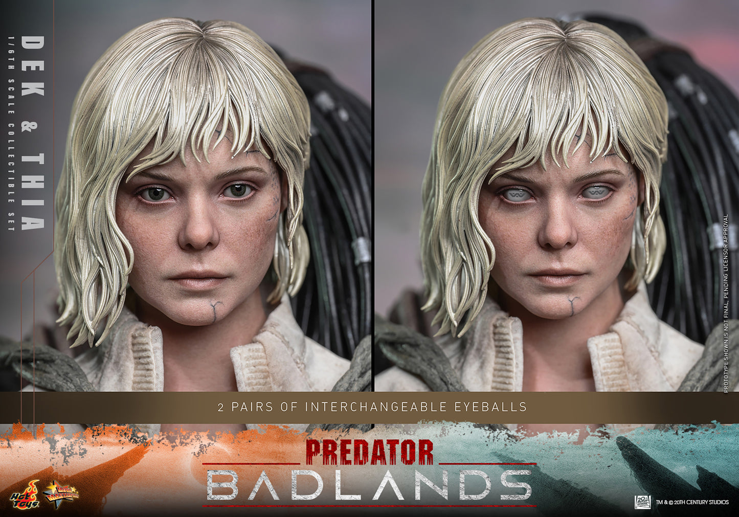 Predator: Badlands - Dek and Thia Sixth Scale Collectible Figure Set