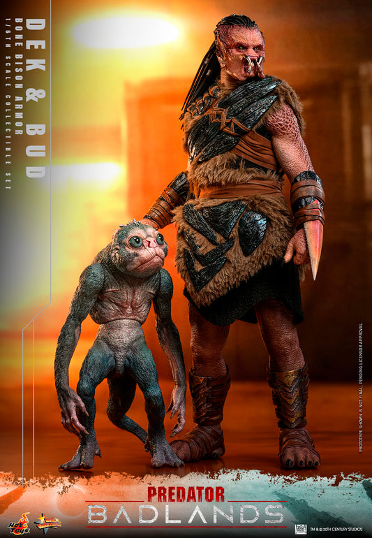 Predator: Badlands – Dek (Bone Bison Armor) and Bud Sixth Scale Collectible Figure Set