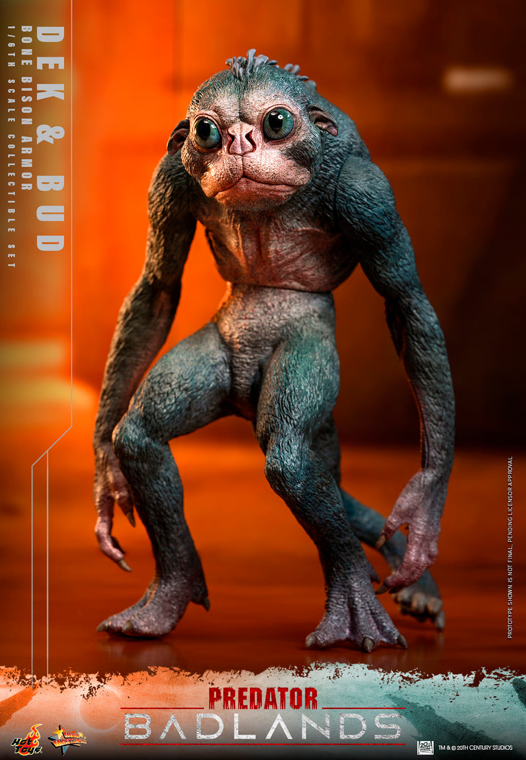 Predator: Badlands – Dek (Bone Bison Armor) and Bud Sixth Scale Collectible Figure Set