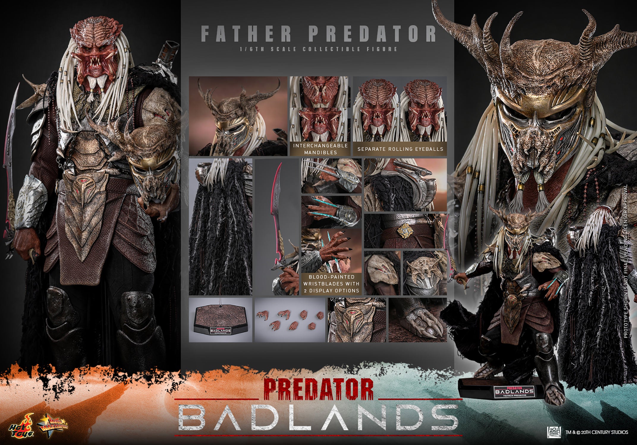 Predator Badlands Njohrr Sixth Scale Figure – Alter Ego Comics