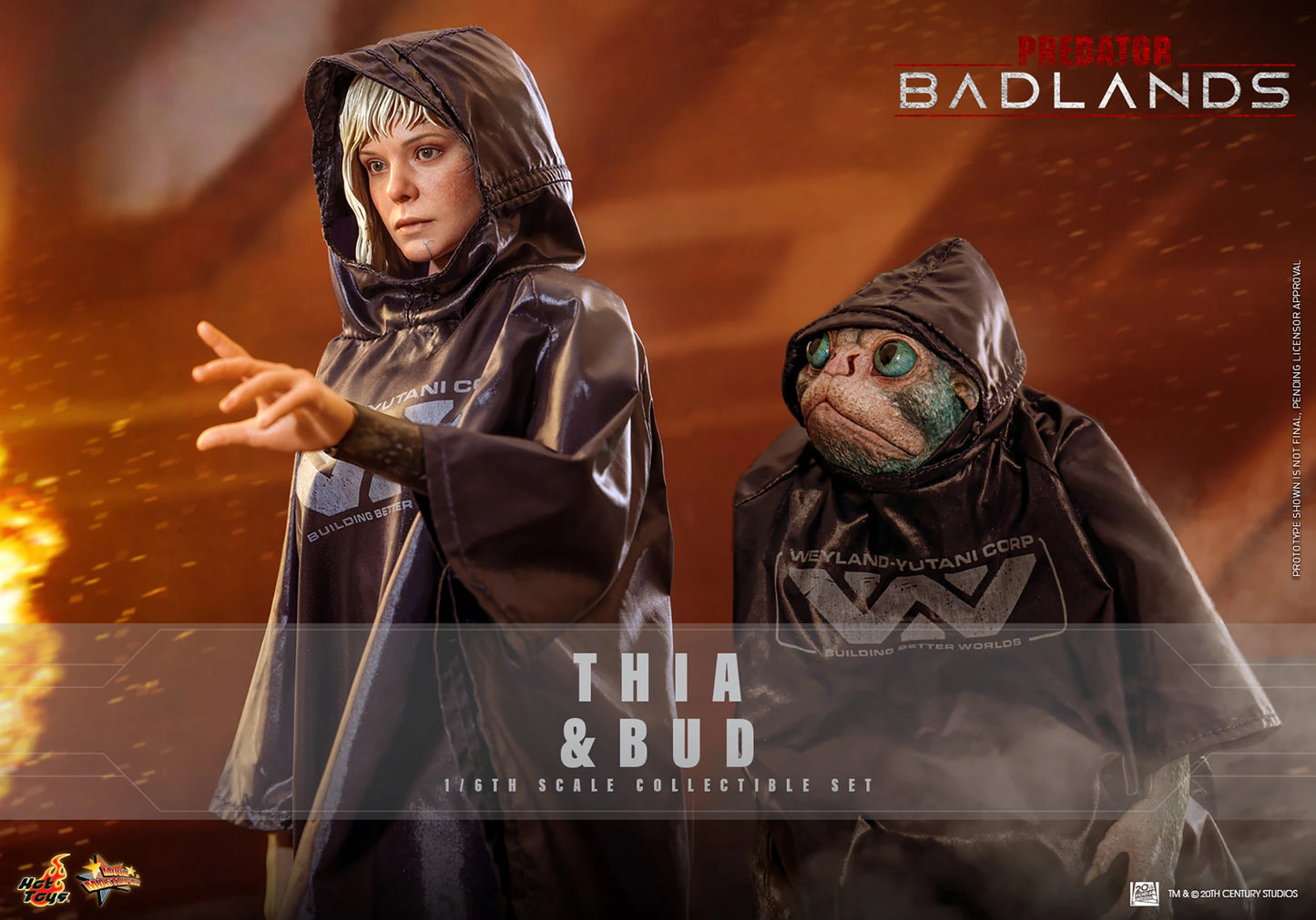 Thia & Bud Sixth Scale Collectible Set – Predator: Badlands