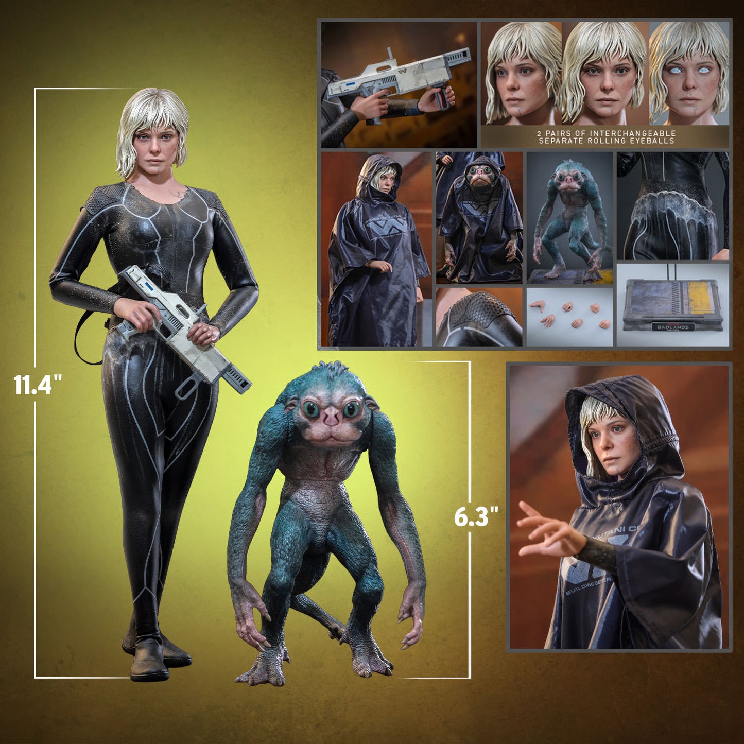 Thia & Bud Sixth Scale Collectible Set – Predator: Badlands
