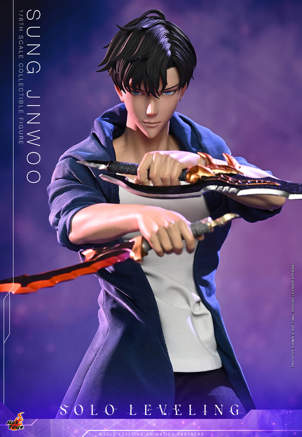 Sung Jinwoo Sixth Scale Collectible Figure by Hot Toys – Solo Leveling