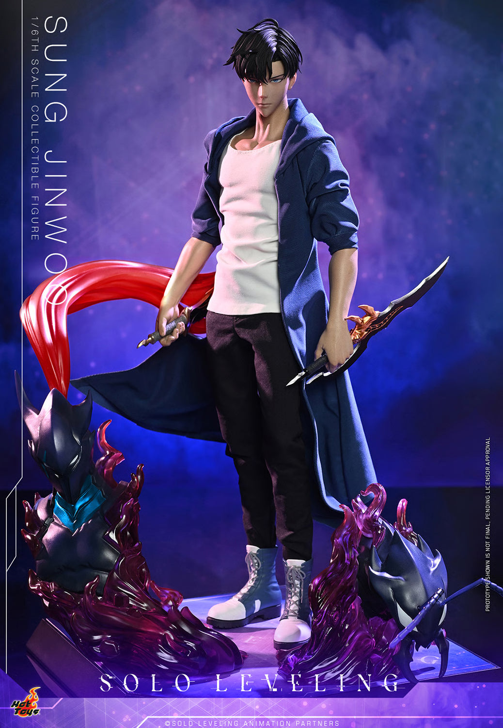Sung Jinwoo Sixth Scale Collectible Figure by Hot Toys – Solo Leveling