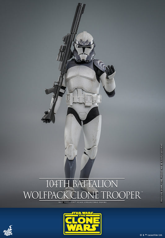 104th Battalion Wolfpack Clone Trooper 1/6 Scale Figure