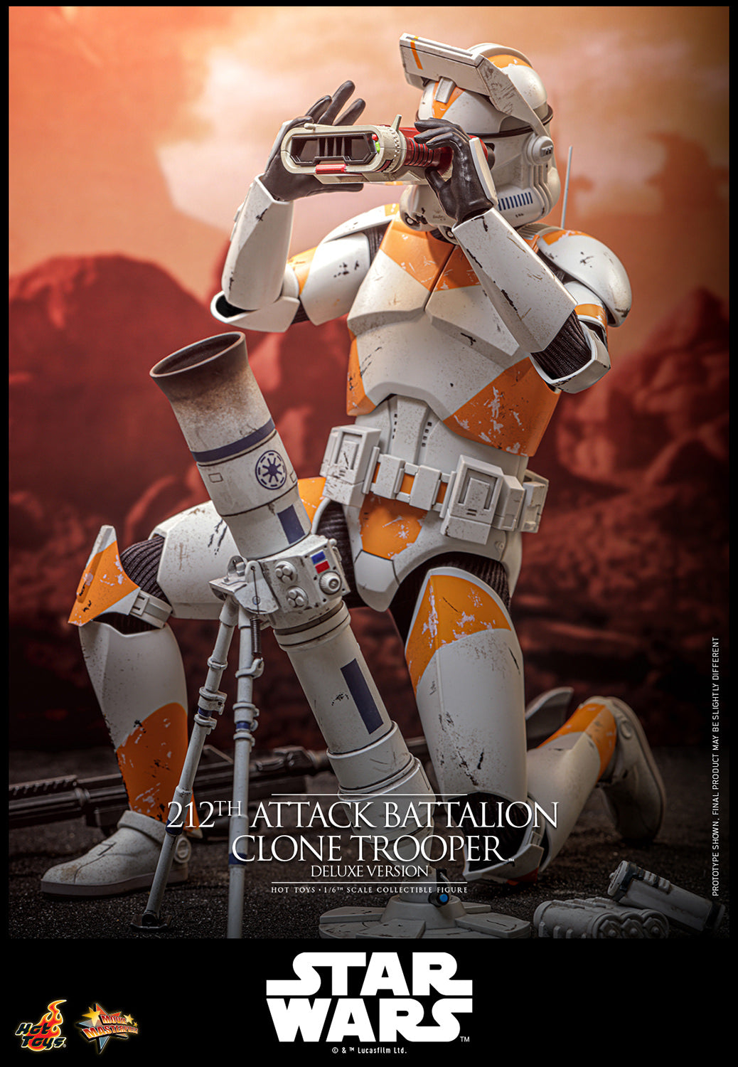 212th Attack Battalion Clone Trooper™ Collectible Figure (Deluxe Version)