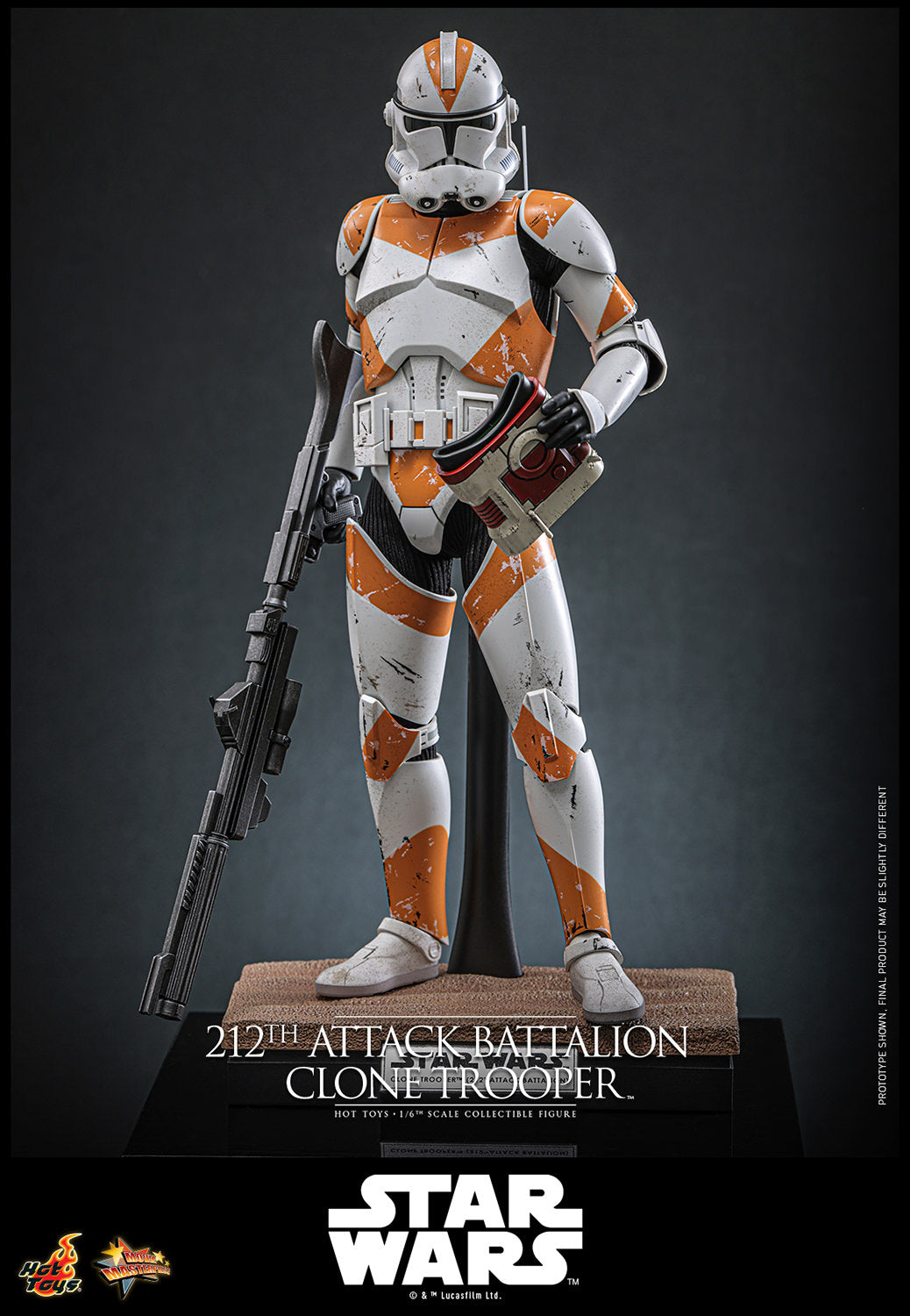 212th Attack Battalion Clone Trooper Sixth Scale Figure
