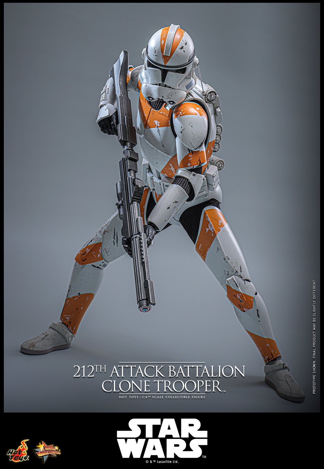 212th Attack Battalion Clone Trooper Sixth Scale Figure