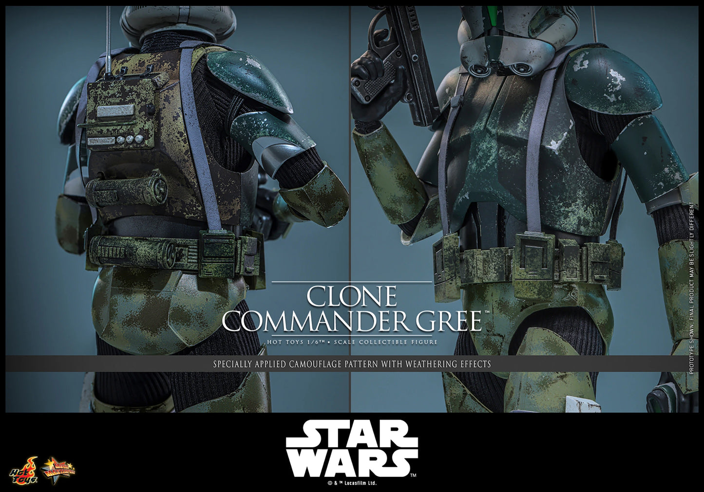 Clone Commander Gree Sixth Scale Figure – Hot Toys | Star Wars: Revenge of the Sith