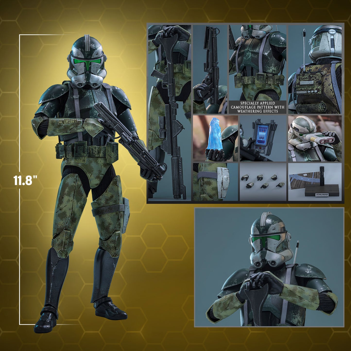 Clone Commander Gree Sixth Scale Figure – Hot Toys | Star Wars: Revenge of the Sith
