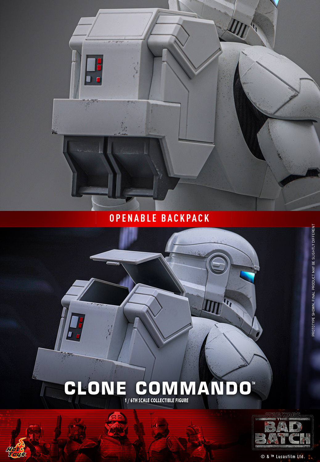 Clone Commando Sixth Scale Figure